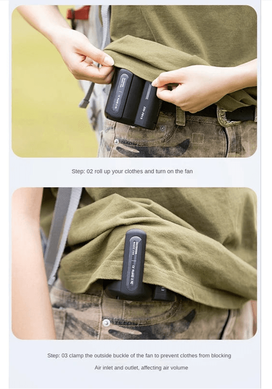 SnapCool™ - Mini Wearable Air Cooler - themnk